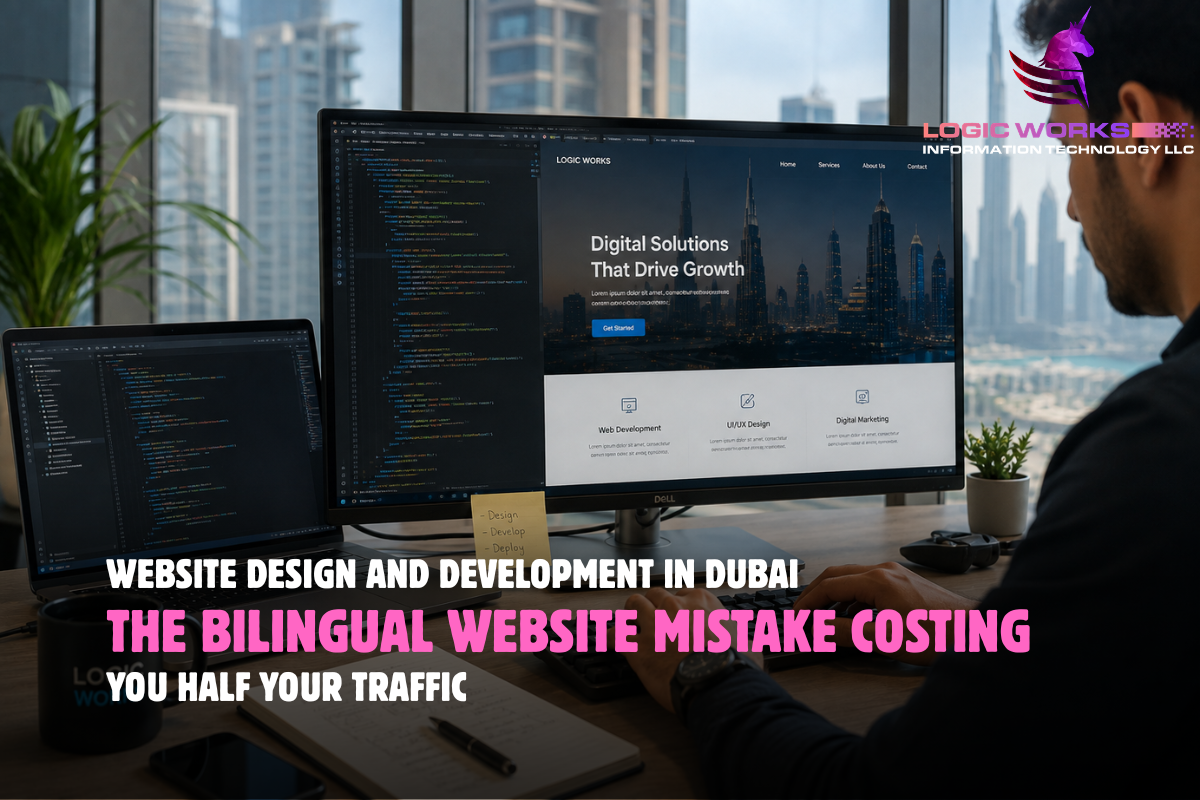 Website Design and Development in Dubai: The Bilingual Website Mistake Costing You Half Your Traffic